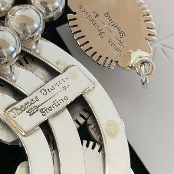 Dry Creek Turquoise Sterling Squash Necklace - Picture 12 of 12